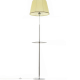 Citilux Линц CL402973T Торшер хром со столиком и кремовым абажуром