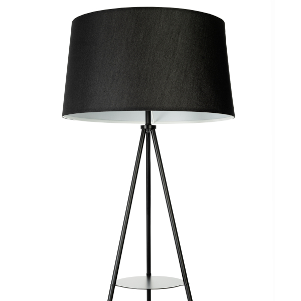 Citilux Рейнер CL806021 Торшер со столиком Чёрный