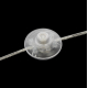 Citilux Линц CL402973T Торшер хром со столиком и кремовым абажуром