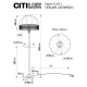 Citilux Базель CL407931T Торшер бронза со столиком и бежевым абажуром