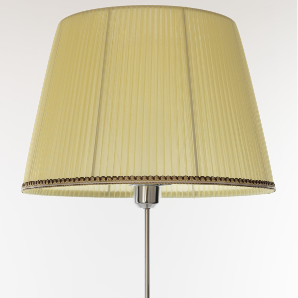 Citilux Линц CL402973T Торшер хром со столиком и кремовым абажуром Citilux Линц CL402973T Торшер хром со столиком и кремовым абажуром