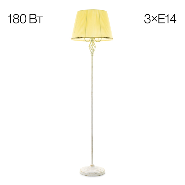 Citilux Вена CL402923 Торшер патина с кремовым абажуром Citilux Вена CL402923 Торшер патина с кремовым абажуром