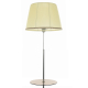 Citilux Линц CL402973T Торшер хром со столиком и кремовым абажуром