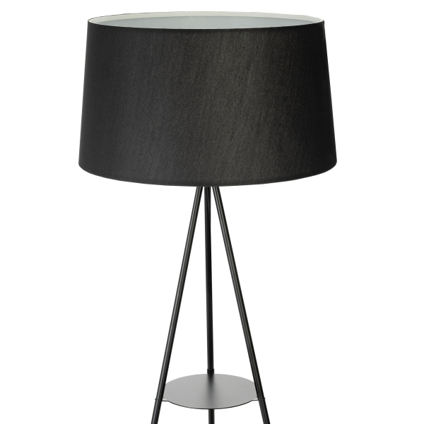 Citilux Рейнер CL806021 Торшер со столиком Чёрный
