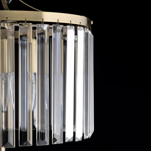 Citilux Инга CL335943 Торшер хрустальный Бронза Citilux Инга CL335943 Торшер хрустальный Бронза