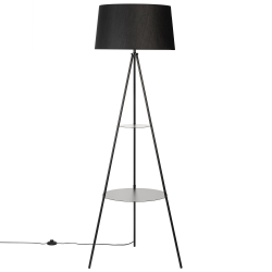 Citilux Рейнер CL806021 Торшер со столиком Чёрный