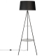 Citilux Рейнер CL806021 Торшер со столиком Чёрный