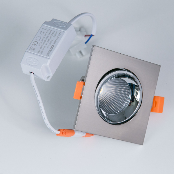 Citilux Альфа CLD001KNW5 LED Встраиваемый светильник Матовый Хром Citilux Альфа CLD001KNW5 LED Встраиваемый светильник Матовый Хром