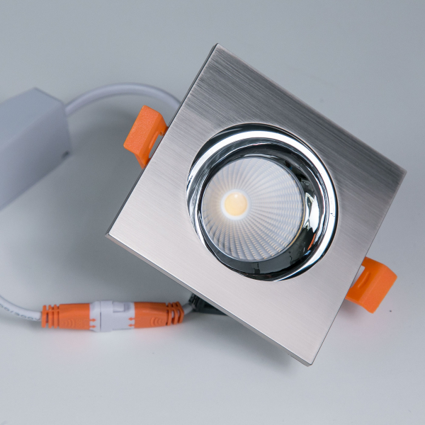 Citilux Альфа CLD001KNW5 LED Встраиваемый светильник Матовый Хром Citilux Альфа CLD001KNW5 LED Встраиваемый светильник Матовый Хром