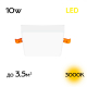 Citilux Вега CLD53K10W LED Встраиваемый квадратный светильник