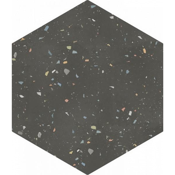 DNA Terrazzo Керамогранит Graphite 32x36.8 натуральный