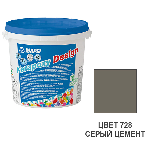 MAPEI Kerapoxy Design Шовные заполнители Заполнитель для швов №728 0x0