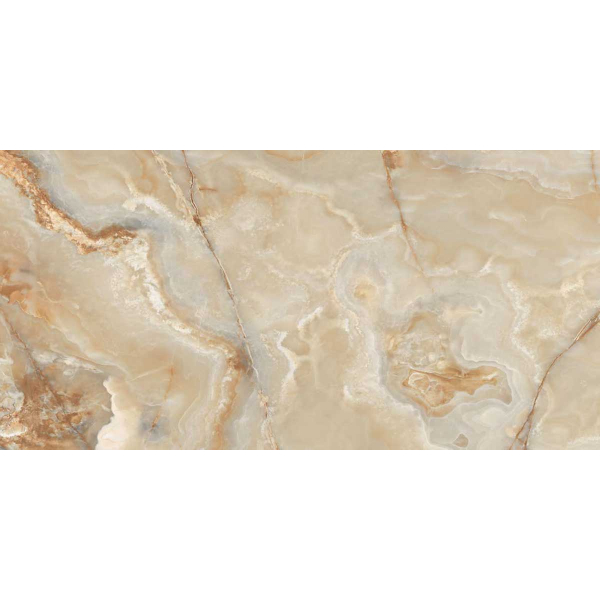 FLORIM-Creative OnyxMore Керамогранит неглазурованный Golden Onyx 9mm 60x120 сатинированная