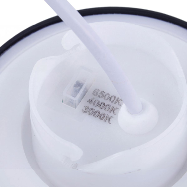 Уличный накладной светильник Uniel ULU-P35R-18W/3000K+4000K+6500K/D25 IP65 BLACK UL-00013634