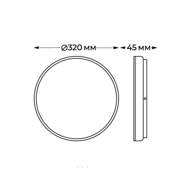 Уличный потолочный светильник Italline IT6011