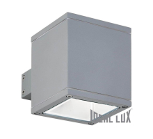 Уличный настенный светильник Ideal Lux Snif Ap1 Square Grigio 118666