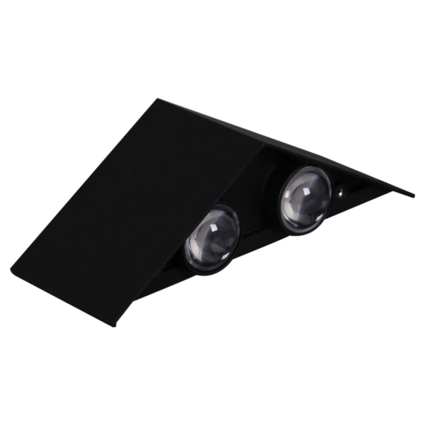 Уличный настенный светодиодный светильник Reluce 86856-9.2-001KT LED4W BK Уличный настенный светодиодный светильник Reluce 86856-9.2-001KT LED4W BK