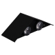 Уличный настенный светодиодный светильник Reluce 86856-9.2-001KT LED4W BK