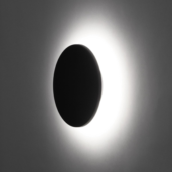 Уличный накладной светильник Uniel ULU-P35R-18W/3000K+4000K+6500K/D25 IP65 BLACK UL-00013634