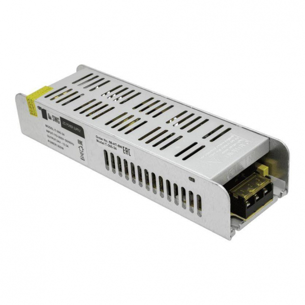 Блок питания SWG 24V 300W IP20 12,5A T-300-24 002901