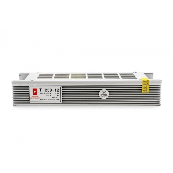 Блок питания SWG 12V 250W IP20 20,85A T-250-12 000930