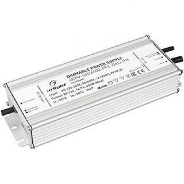 Блок питания Arlight ARPV-UH24400-PFC-0-10V 24V 400W IP67 16,7A 031043