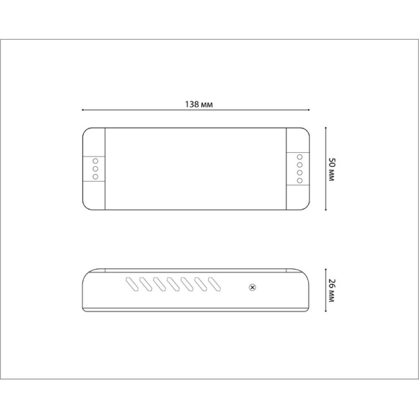 Блок питания для светодиодной ленты Italline M04-513 ITA-24V-100W
