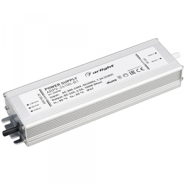 Блок питания Arlight ARPV-24100-B1 24V 100W IP67 4,2A 028788