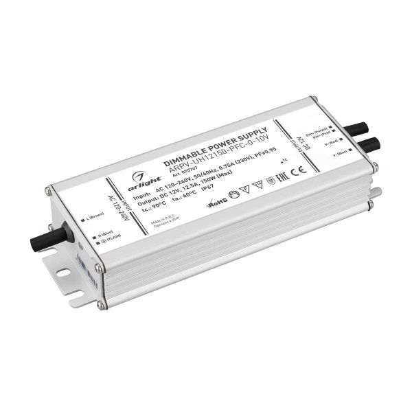 Блок питания Arlight ARPV-UH12150-PFC-0-10V 12V 150W IP67 12,5A 025747