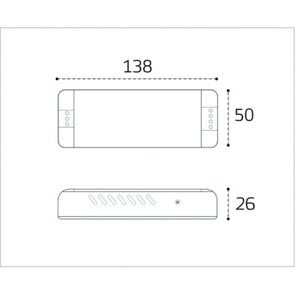 Блок питания для светодиодной ленты Italline M04-513 ITA-24V-100W