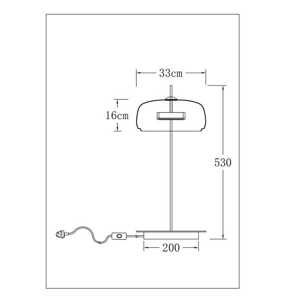 Настольная лампа Arte Lamp Padova A2404LT-1AM Настольная лампа Arte Lamp Padova A2404LT-1AM