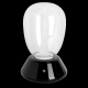 Настольная лампа диммируемая 10W 3000K прозрачный/черный Uovo III Lightstar 807907