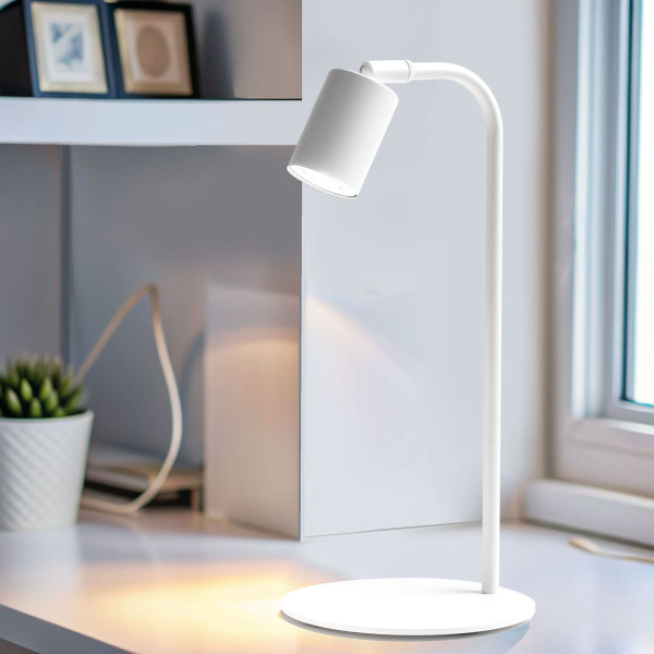 Настольная лампа TK Lighting 5490 Logan White Настольная лампа TK Lighting 5490 Logan White