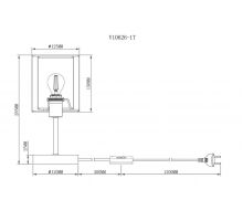 Настольная лампа Moderli Room V10626-1T