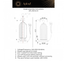 Настольная лампа Aployt Ozeynn APL.332.04.10