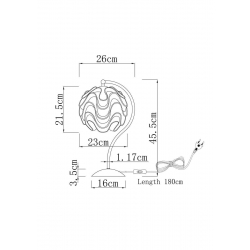 Настольная лампа Moderli Flake V11009-T