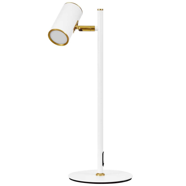 Настольная лампа Lumina Deco LDT 7731-1 WT+MD Настольная лампа Lumina Deco LDT 7731-1 WT+MD