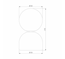 Настольная лампа TK Lighting 16043 Miki