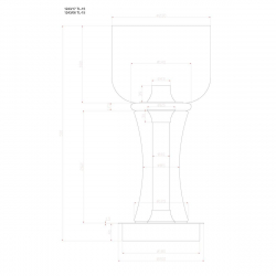 Настольная лампа Divinare Volturn 1243/06 TL-15