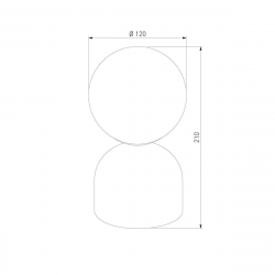 Настольная лампа TK Lighting 16040 Miki