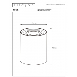 Настольная лампа Lucide Tube 22552/05/30