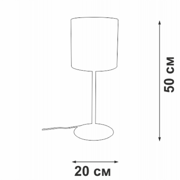 Настольная лампа Vitaluce V3029-0/1L