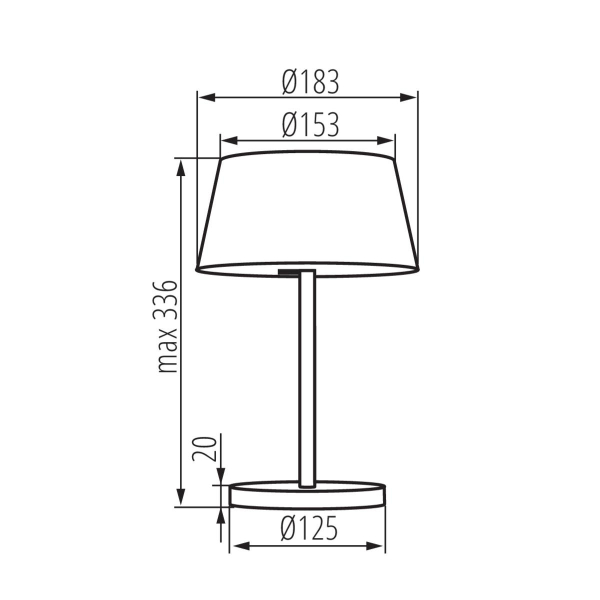 Настольная светодиодная лампа Kanlux DAIBO LED T-W 33221 Настольная светодиодная лампа Kanlux DAIBO LED T-W 33221
