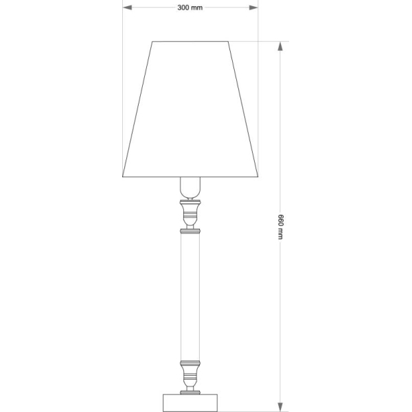Настольный светильник KUTEK NAPOLI NAP-LG-1(N/A) Настольный светильник KUTEK NAPOLI NAP-LG-1(N/A)