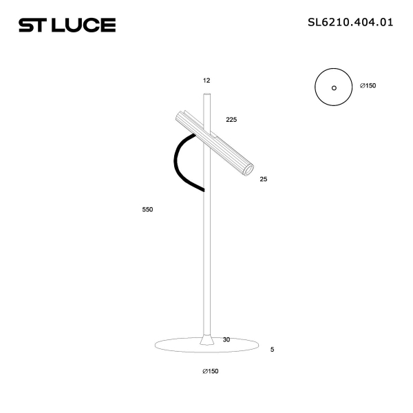 Настольная лампа ST Luce Lilt SL6210.404.01 Настольная лампа ST Luce Lilt SL6210.404.01