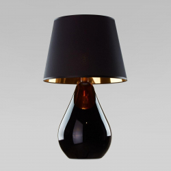 Настольная лампа TK Lighting 5454 Lacrima Black