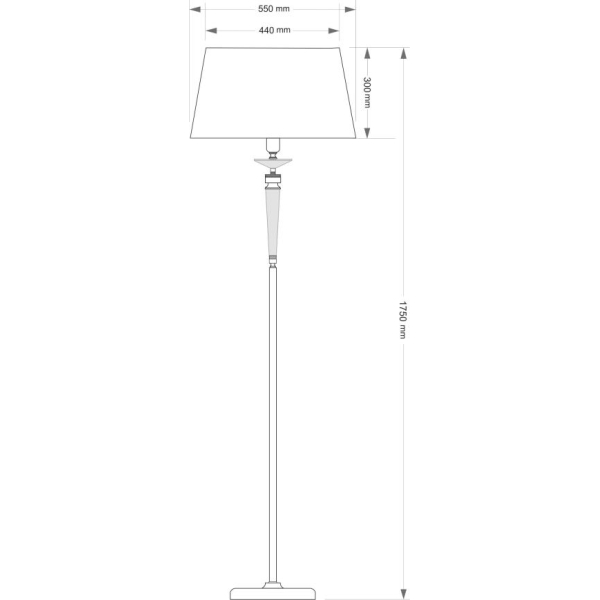 Напольный светильник KUTEK ZOLA ZOL-LS-1(BN/A) Напольный светильник KUTEK ZOLA ZOL-LS-1(BN/A)