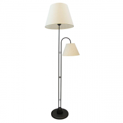 Торшер Arte Lamp Alea A5068PN-2BK