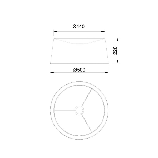 Торшер без абажура Mantra Ruti Ricca 9445