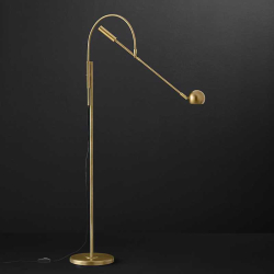 Торшер Imperium Loft Restoration Hardware Orbiter Ii Task Floor Brass 156513-22
